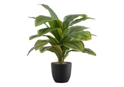 ARTIFICIAL PLANT - 17"H / INDOOR DRACAENA IN A 4" POT