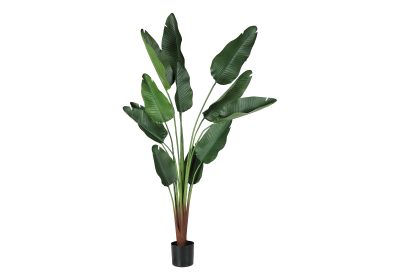 ARTIFICIAL PLANT - 83"H / INDOOR BIRD OF PARADISE IN 8" POT