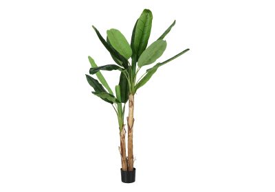 ARTIFICIAL PLANT - 83"H / INDOOR BANANA TREE IN A 8" POT